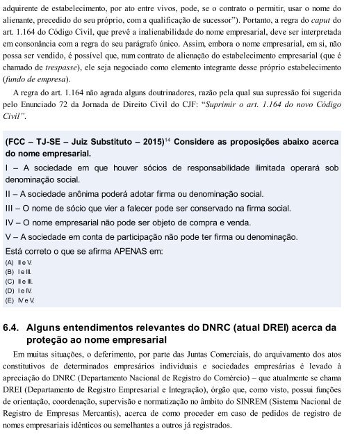 RAMOS, André Luiz Santa Cruz. Direito Empresarial Esquematizado (2017)