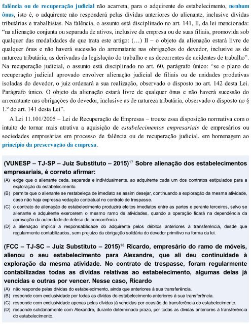 RAMOS, André Luiz Santa Cruz. Direito Empresarial Esquematizado (2017)