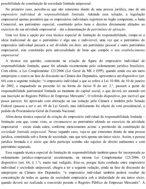 RAMOS, André Luiz Santa Cruz. Direito Empresarial Esquematizado (2017)