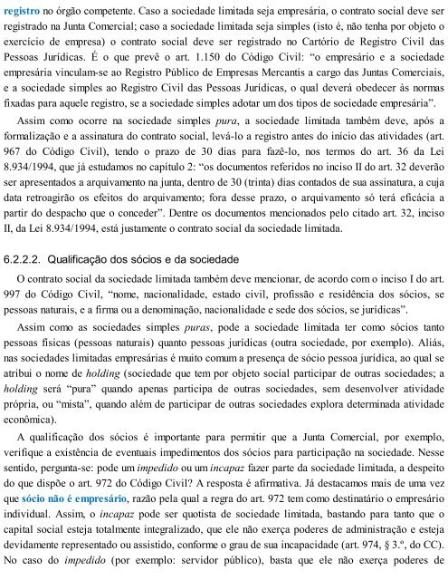 RAMOS, André Luiz Santa Cruz. Direito Empresarial Esquematizado (2017)