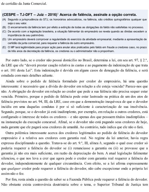 RAMOS, André Luiz Santa Cruz. Direito Empresarial Esquematizado (2017)