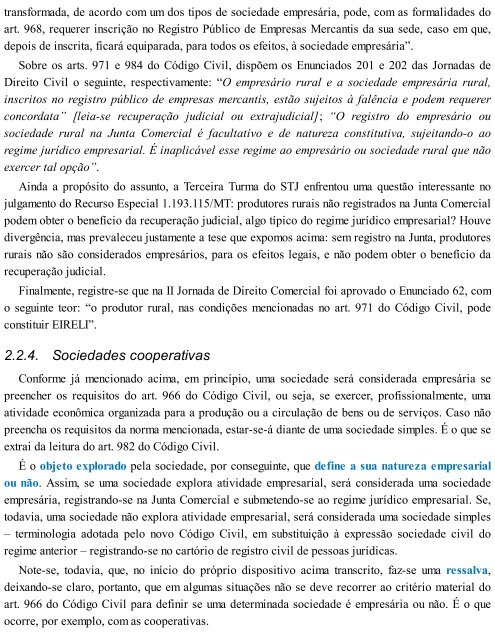 RAMOS, André Luiz Santa Cruz. Direito Empresarial Esquematizado (2017)