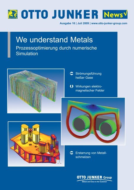 ANlAGENTECHNOlOGIE Leichtmetall - Otto Junker GmbH