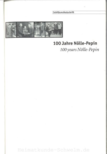 Nölle Pepin 100 Jahre 1999 