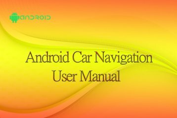 Android Car Navigation