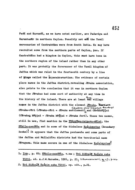 113992242-Dravidian-Settlements-in-Ceylon-and-the-Beginnings-of-the-Kingdom-of-Jaffna-By-Karthigesu-Indrapala-Complete-Phd-Thesis-University-of-London-1965