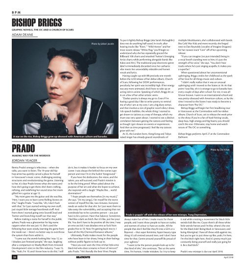 BeatRoute Magazine BC Print Edition April 2018