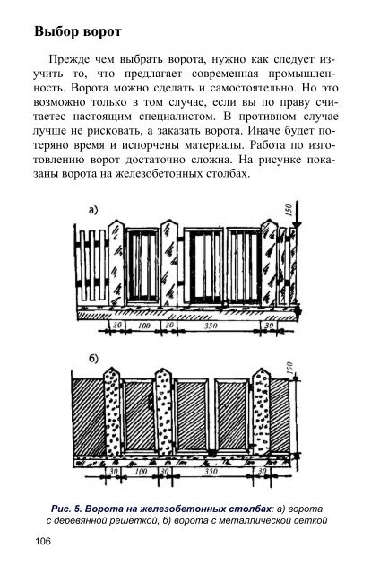 Заборы, ворота, калитки, двери для загородного дома