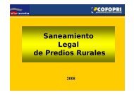 cofopri sanamiento legal de predios rurales vicente propiedad