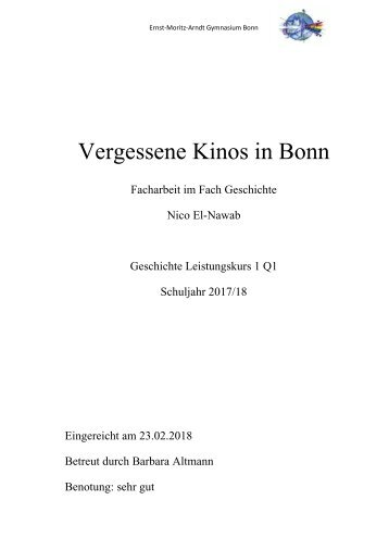 Finale Facharbeit korrigiert PDF