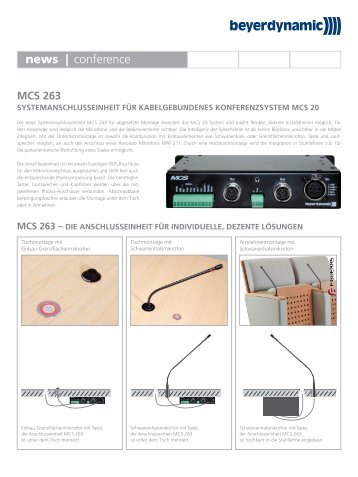 MCS 263 - Beyerdynamic