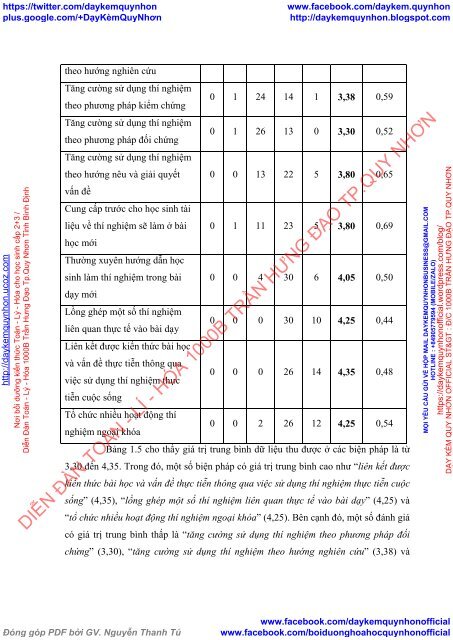 THIẾT KẾ VÀ SỬ DỤNG THÍ NGHIỆM GẮN KẾT CUỘC SỐNG TRONG DẠY HỌC HÓA HỌC PHẦN VÔ CƠ LỚP 11 12 TRUNG HỌC PHỔ THÔNG (2017)