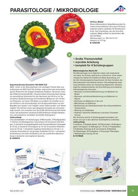 3B BIOLOGIE | BIOLOGIE | Bachmann Lehrmittel