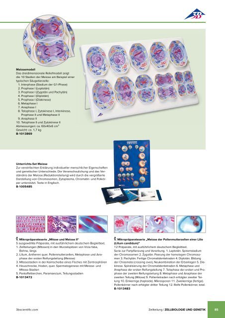 3B BIOLOGIE | BIOLOGIE | Bachmann Lehrmittel