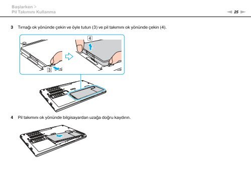 Sony VPCSB1C5E - VPCSB1C5E Mode d'emploi Turc