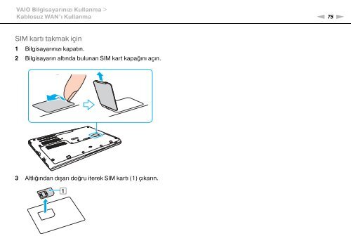 Sony VPCSB1C5E - VPCSB1C5E Mode d'emploi Turc