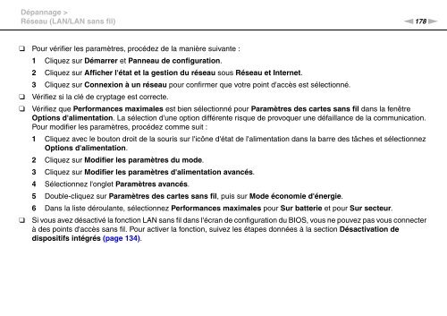 Sony VPCSB1C5E - VPCSB1C5E Mode d'emploi