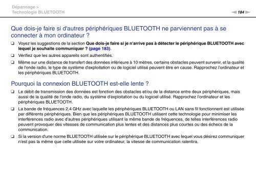 Sony VPCSB1C5E - VPCSB1C5E Mode d'emploi