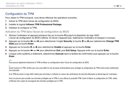 Sony VPCSB1C5E - VPCSB1C5E Mode d'emploi