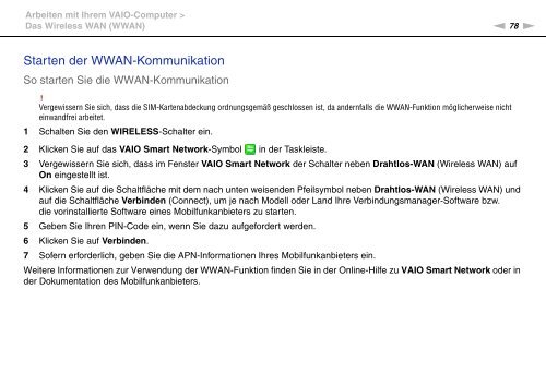 Sony VPCSB1C5E - VPCSB1C5E Mode d'emploi Allemand