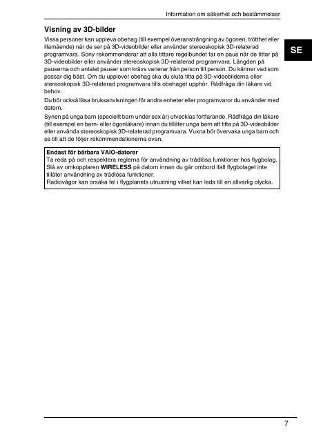 Sony VPCSB1C5E - VPCSB1C5E Documents de garantie Finlandais