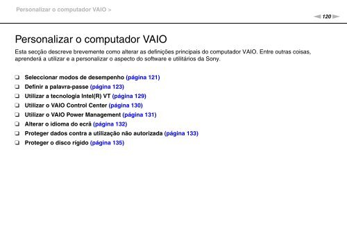 Sony VPCSB1C5E - VPCSB1C5E Mode d'emploi Portugais