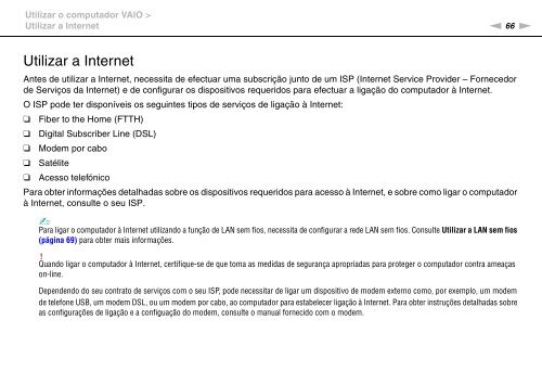 Sony VPCSB1C5E - VPCSB1C5E Mode d'emploi Portugais