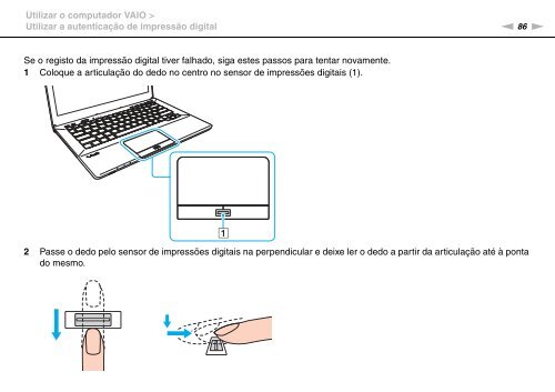 Sony VPCSB1C5E - VPCSB1C5E Mode d'emploi Portugais