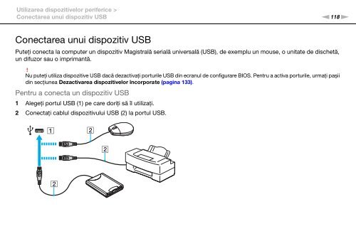 Sony VPCSB1C5E - VPCSB1C5E Mode d'emploi Roumain