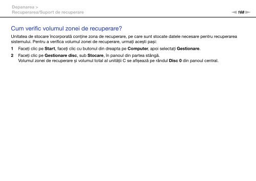 Sony VPCSB1C5E - VPCSB1C5E Mode d'emploi Roumain