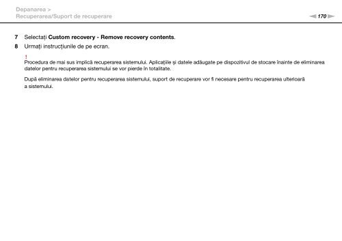 Sony VPCSB1C5E - VPCSB1C5E Mode d'emploi Roumain