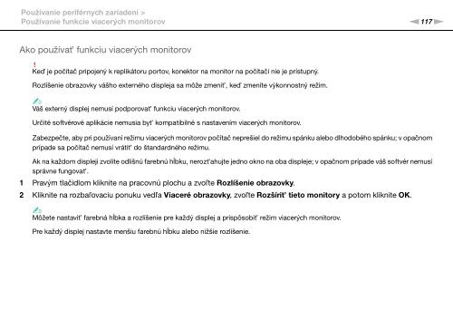 Sony VPCSB1C5E - VPCSB1C5E Mode d'emploi Slovaque