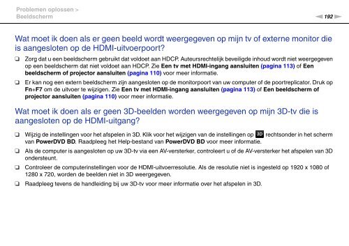 Sony VPCSB1C5E - VPCSB1C5E Mode d'emploi N&eacute;erlandais