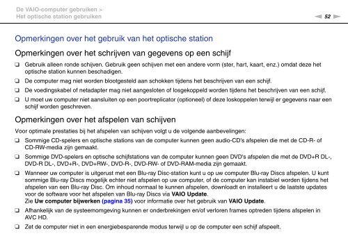 Sony VPCSB1C5E - VPCSB1C5E Mode d'emploi N&eacute;erlandais