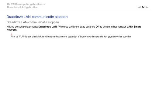 Sony VPCSB1C5E - VPCSB1C5E Mode d'emploi N&eacute;erlandais