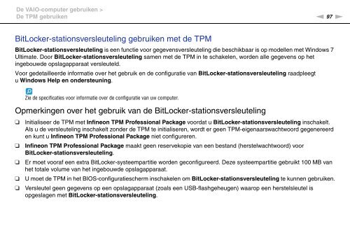 Sony VPCSB1C5E - VPCSB1C5E Mode d'emploi N&eacute;erlandais