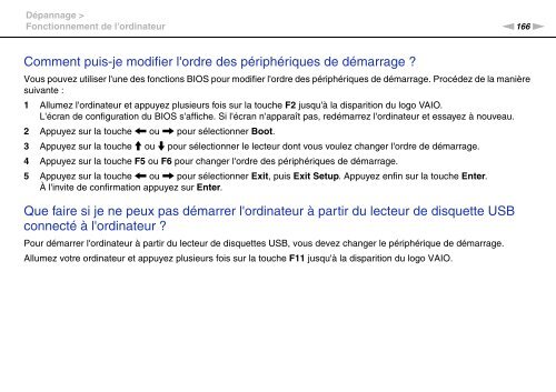 Sony VPCSB1C5E - VPCSB1C5E Mode d'emploi Fran&ccedil;ais