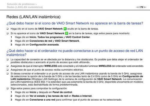 Sony VPCSB1C5E - VPCSB1C5E Mode d'emploi Espagnol