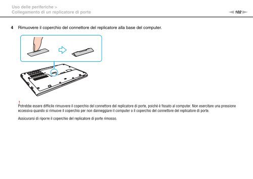 Sony VPCSB1C5E - VPCSB1C5E Mode d'emploi Italien