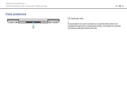 Sony VPCSB1C5E - VPCSB1C5E Mode d'emploi Italien