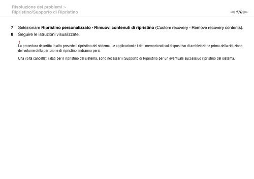 Sony VPCSB1C5E - VPCSB1C5E Mode d'emploi Italien