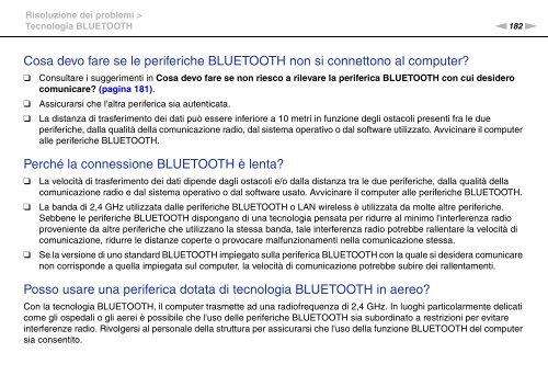 Sony VPCSB1C5E - VPCSB1C5E Mode d'emploi Italien