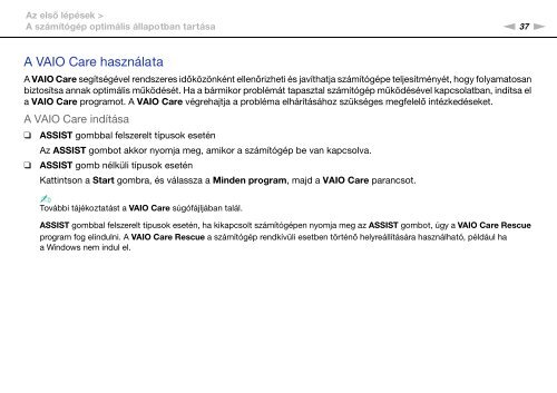 Sony VPCSB1C5E - VPCSB1C5E Mode d'emploi Hongrois