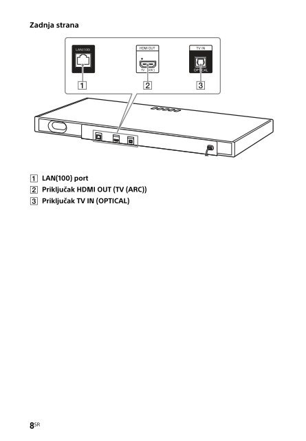 Sony HT-XT2 - HT-XT2 Consignes d&rsquo;utilisation Serbe