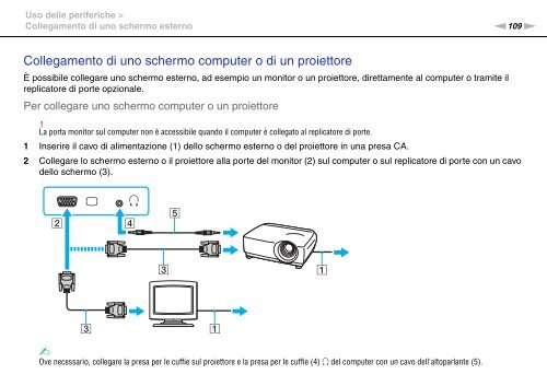 Sony VPCSE2E1E - VPCSE2E1E Istruzioni per l'uso