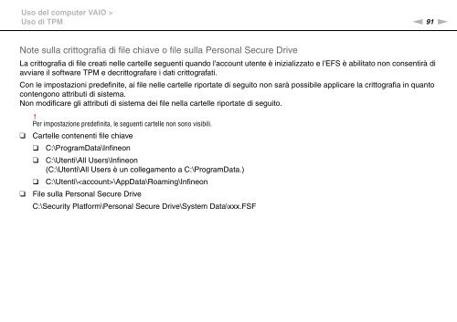 Sony VPCSE2E1E - VPCSE2E1E Istruzioni per l'uso