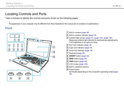 Sony VPCSE2E1E - VPCSE2E1E Istruzioni per l'uso Inglese