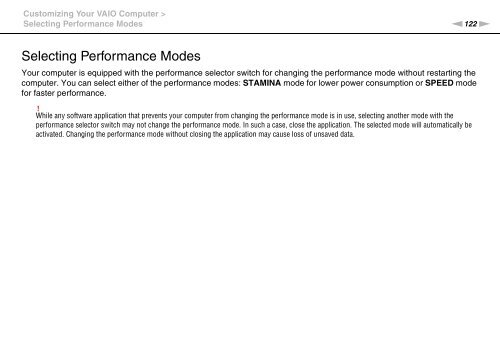 Sony VPCSE2E1E - VPCSE2E1E Istruzioni per l'uso Inglese