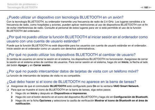 Sony VPCSE2E1E - VPCSE2E1E Istruzioni per l'uso Spagnolo