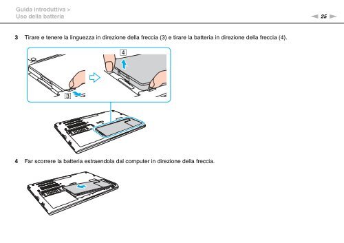 Sony VPCSE2E1E - VPCSE2E1E Istruzioni per l'uso Italiano